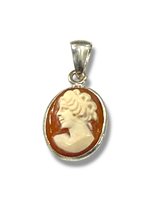 Pendente Mandile 1922 Donna Cammei  in Argento Conchiglia 2MCICM19 - 2MCICM19